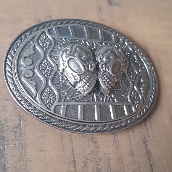Other - Skull Belt Buckle Heads' Skeletons